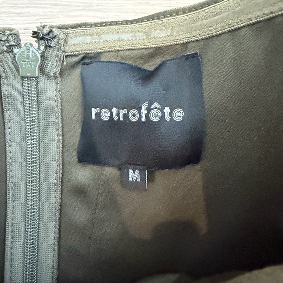 Retrofete Noa Strapless Cargo Olive Jumpsuit - Medium (Worn once) - Picture 4 of 6